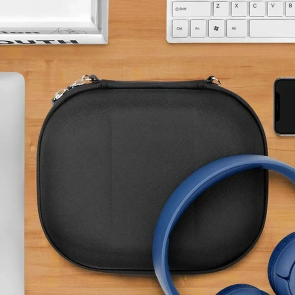 Black‎ Geekria Shield Headphone Case Compatible with JBL Tune with Cable Storage